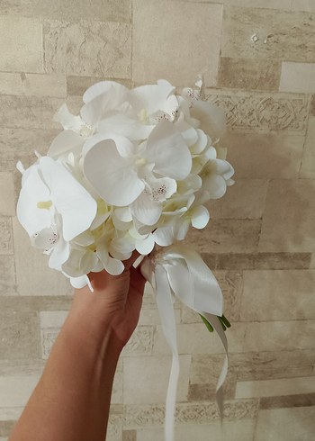 özel tasarım gelin çiçek - Görsel 5