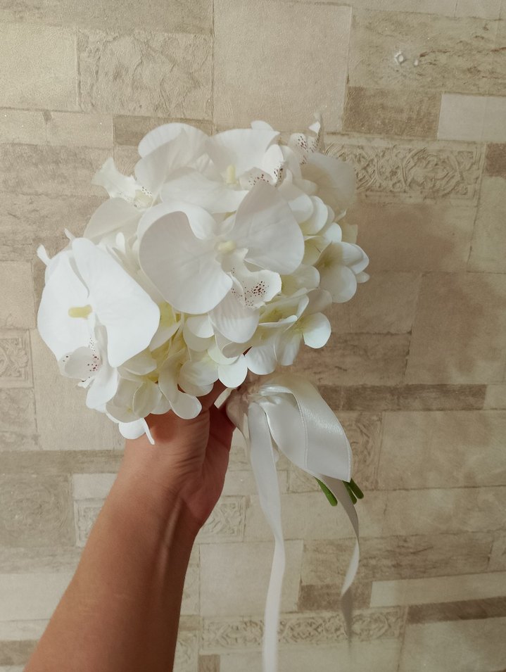 özel tasarım gelin çiçek - Görsel 5