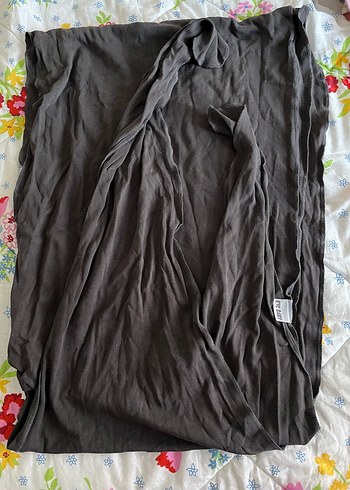 Gri Ergonomik %100 Pamuk Bebek Sling - Görsel 3