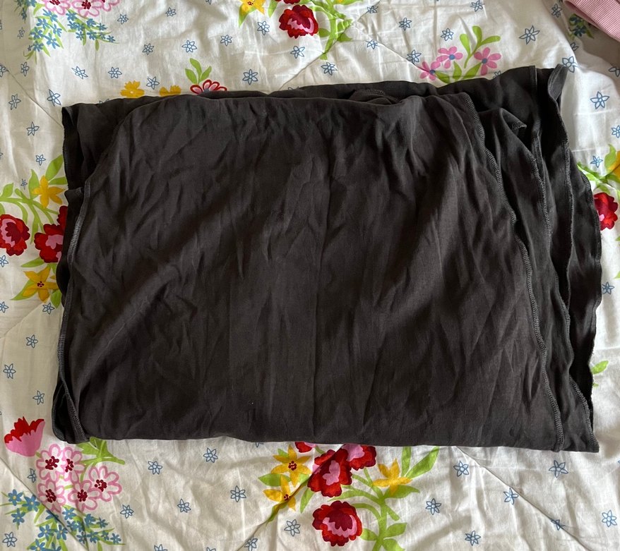 Gri Ergonomik %100 Pamuk Bebek Sling - Görsel 4