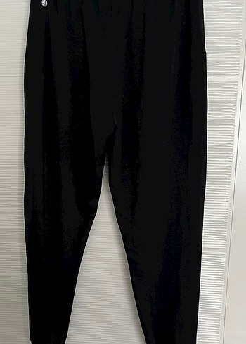 Siyah koton eşofman altı - Görsel 4