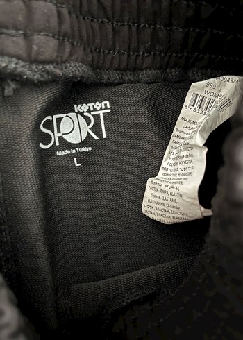 Koton Siyah Kadın Eşofman Altı - Görsel 4