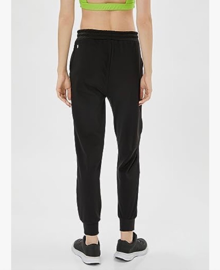 Kadın Siyah Spor Eşofman Altı - Görsel 2