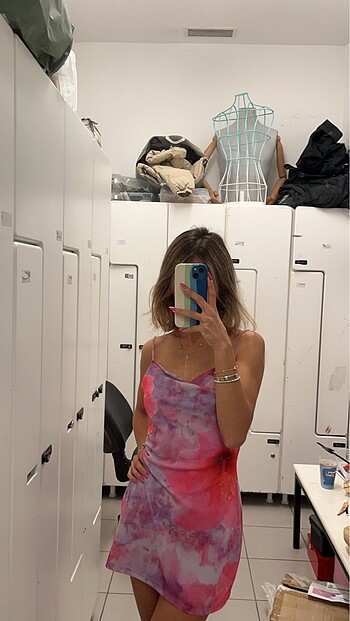 xs Beden mor Renk pull&bear elbise
