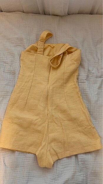 Bershka butteryellow tulum elbise