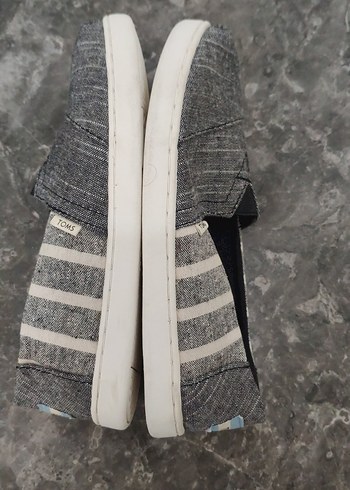 Gri Denim Erkek Çocuk Toms Ayakkabı - Görsel 3