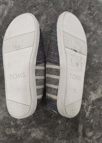 Gri Denim Erkek Çocuk Toms Ayakkabı - Görsel 2