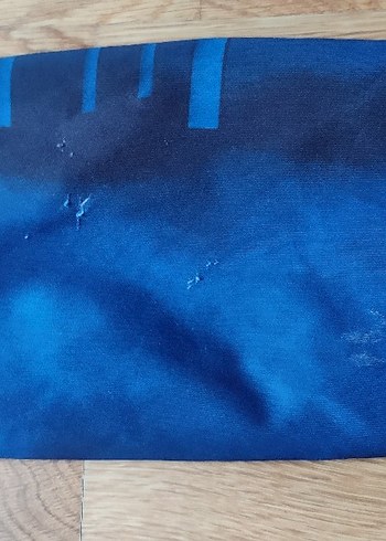 Koyu Mavi Bağlamalı Kravat Desenli Çocuk Tulum - Görsel 2