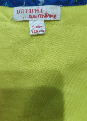 Du Pareil markası kapüşonlu Baskılı Mavi Erkek Çocuk Yağmurluk - Görsel 3