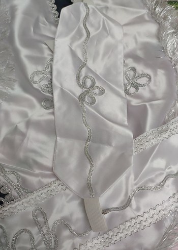 sünnet kıyafeti 1-2yas aralığı  Nakışlı Beyaz Pamuklu gömlek - Görsel 10