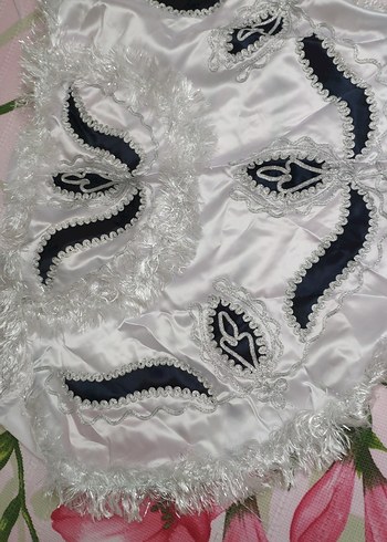 sünnet kıyafeti 1-2yas aralığı  Nakışlı Beyaz Pamuklu gömlek - Görsel 7