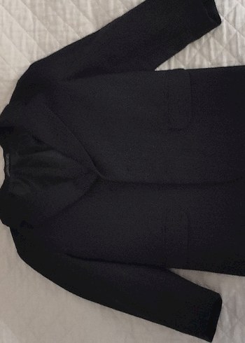 Düğmeli Siyah Çizgili Tuxedo Ceket - Görsel 4