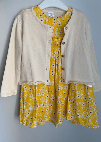 LCW baby Bolero ve Elbise İkili Takım