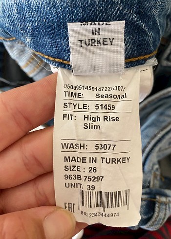 26 Beden Skinny jean