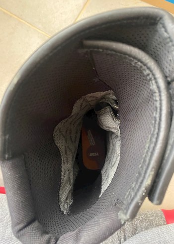 Siyah Erkek Biker Bot - Görsel 5