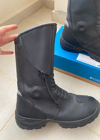 Siyah Erkek Biker Bot - Görsel 2