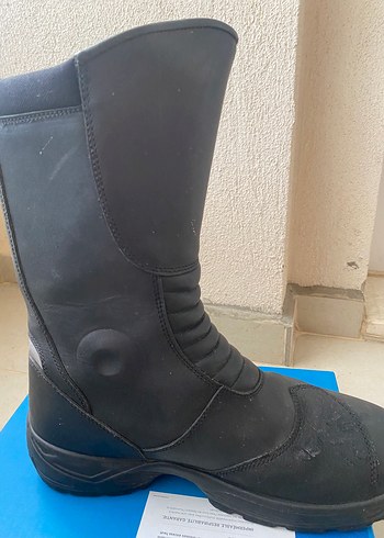 Siyah Erkek Biker Bot - Görsel 3