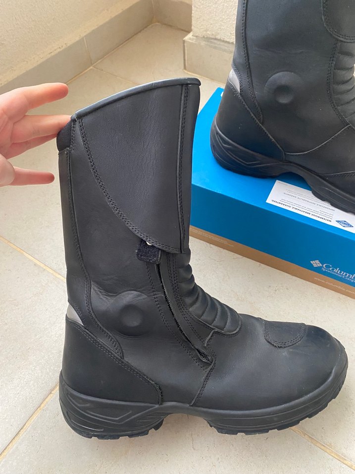 Siyah Erkek Biker Bot - Görsel 2