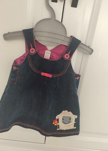 kız bebek Jean Elbise