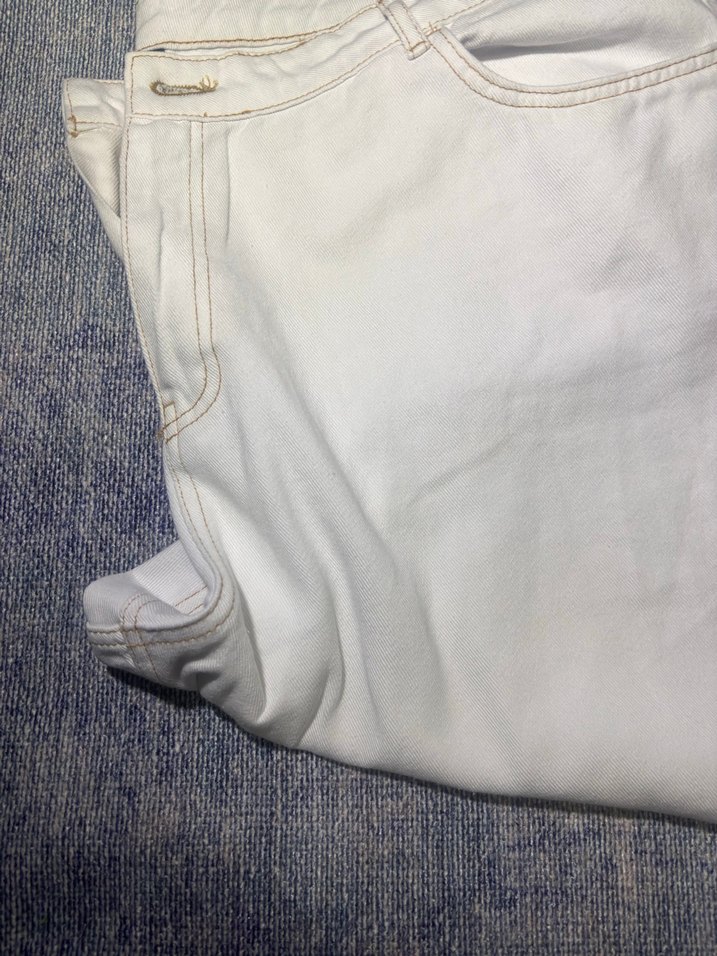 Beyaz Salaş  Denim Kadın Jean - Görsel 3