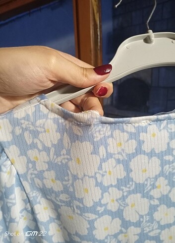 Diğer Mavi çiçekli crop