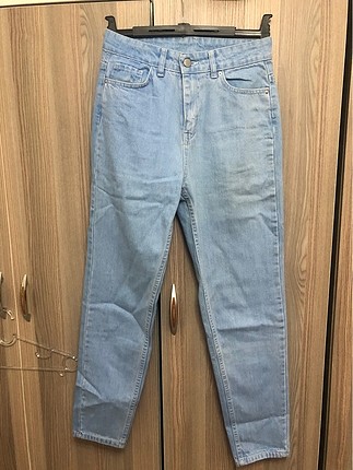 Buz rengi mom jean