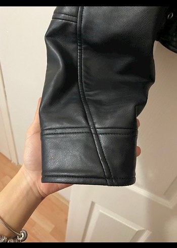 Siyah Deri ceker - Görsel 4