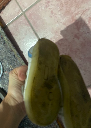 Mavi Gri Erkek Çocuk Spor Ayakkabı Velcro - Görsel 3