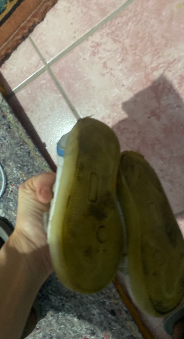 Mavi Gri Erkek Çocuk Spor Ayakkabı Velcro - Görsel 3