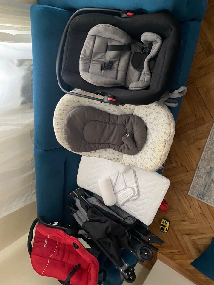 Gri Bebek Oto Koltuğu - Görsel 2