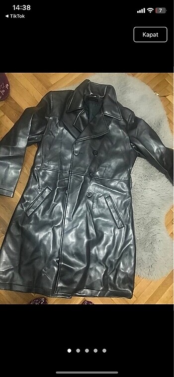Deri blazer ceket