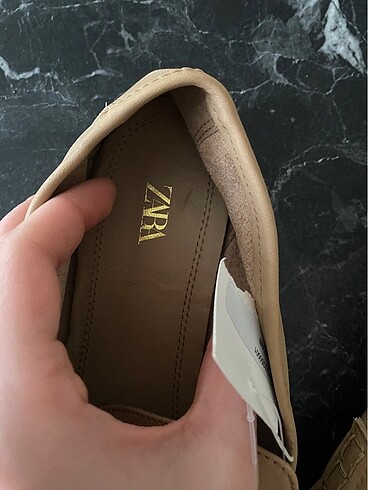 38 Beden Zara süet loafer