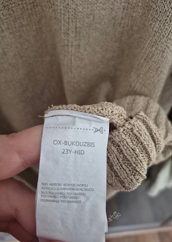 diğer Beden oxxo Kadın Bej Akrilik Örgü Triko