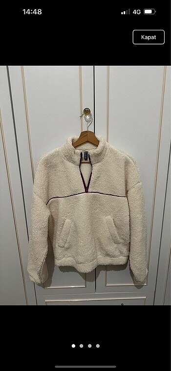 H&M teddy sweatshirt