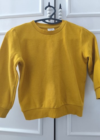 Erkek Çocuk Sarı Uzun Kollu Sweatshirt 5-6 yaş - Görsel 2