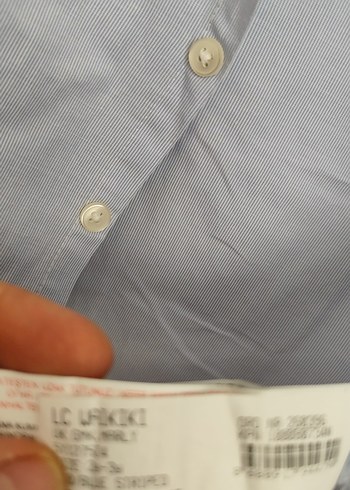 24-36 Ay Beden Gri Denim Erkek Çocuk Gömlek