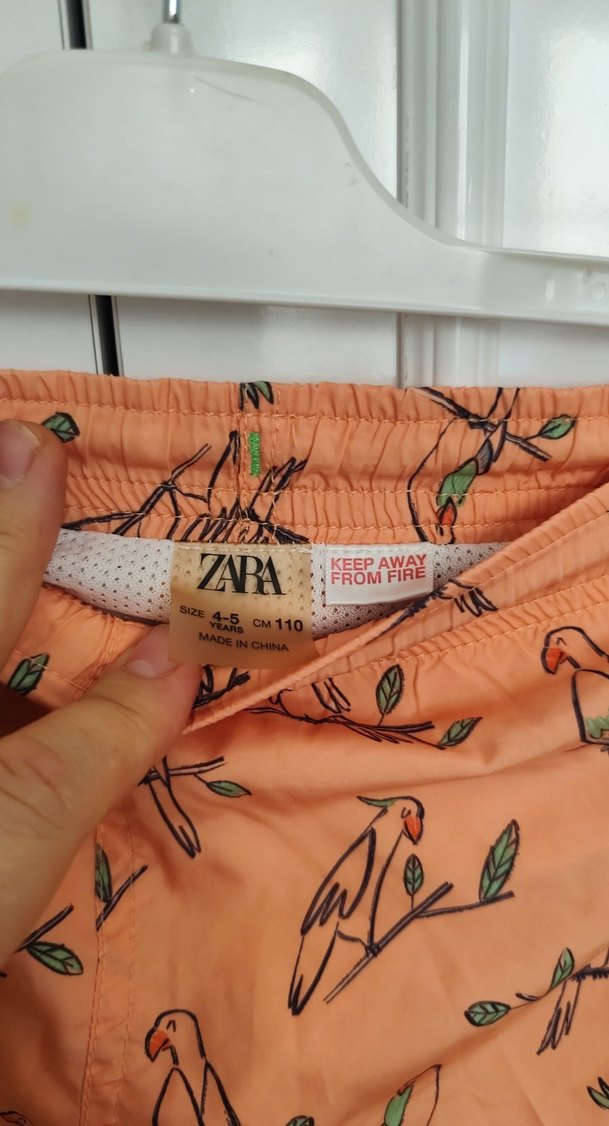 Erkek Çocuk Renkli Kuş Desenli Mayo Şort - Görsel 3