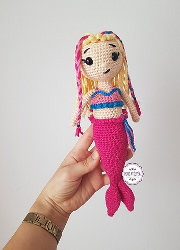 Amigurumi denizkızı