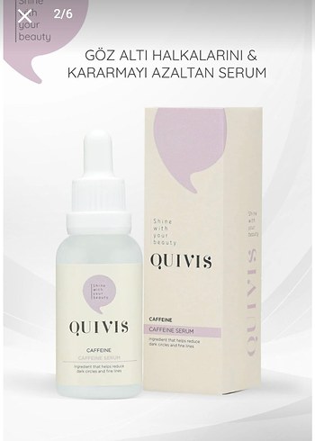 Quivis Kadınlar için Anti-Aging Serumu - Görsel 5