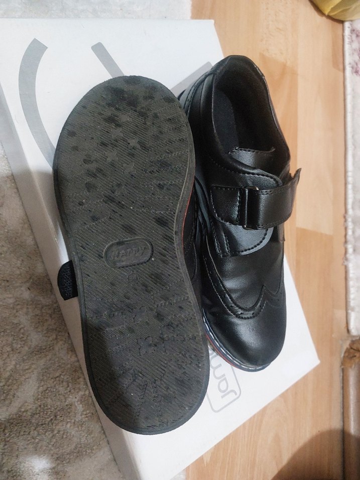 Çocuk Siyah Kemerli Özel Ayakkabı - Görsel 4