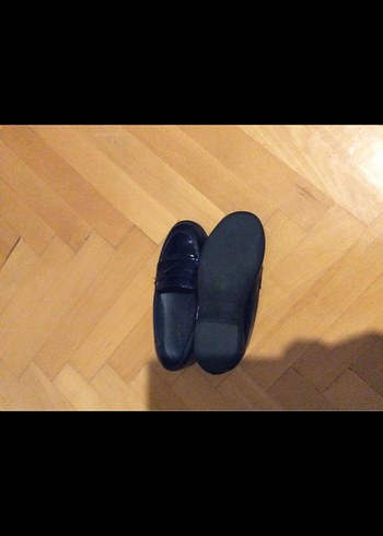 Parlak Siyah Kız erkek çoçuk Ayakkabısı - Görsel 3