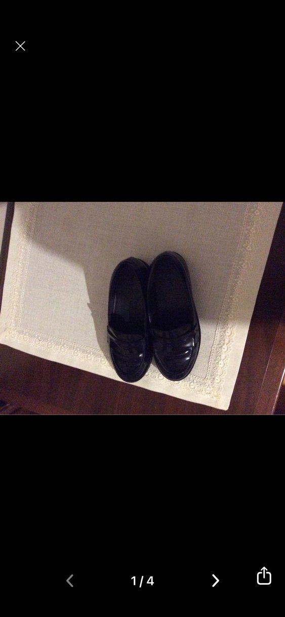 Parlak Siyah   Kız erkek çoçuk Ayakkabısı - Görsel 4