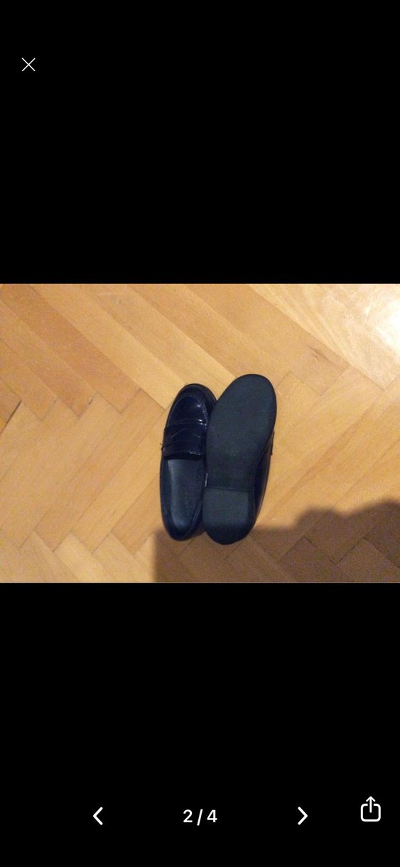 Parlak Siyah   Kız erkek çoçuk Ayakkabısı - Görsel 3