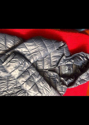 Zara 11 yaş lacivert kız mont - Görsel 4