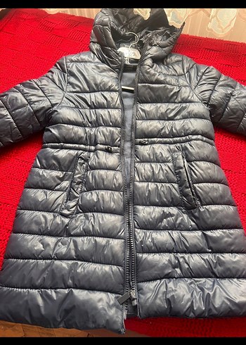 Zara 11 yaş lacivert kız mont - Görsel 3