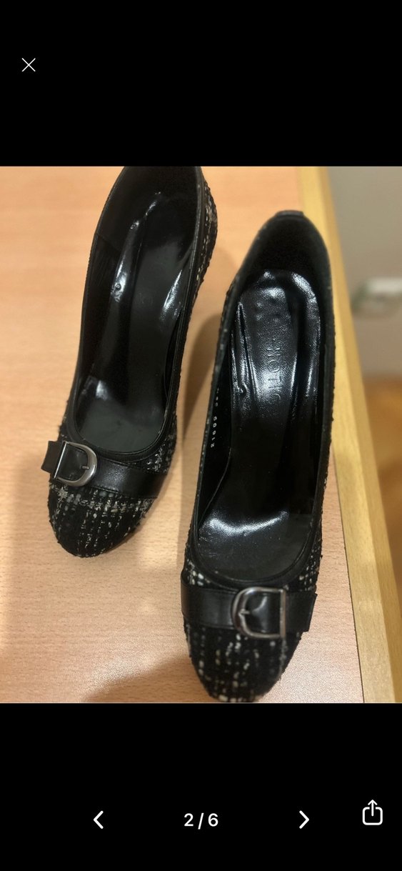 Hotiç stiletto çok şık tertemiz iyi durumda 38.5 numara - Görsel 2