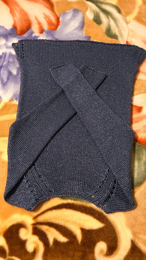 Gri Bohem Uzun Kollu Örgü Kadın Kazak - Görsel 5