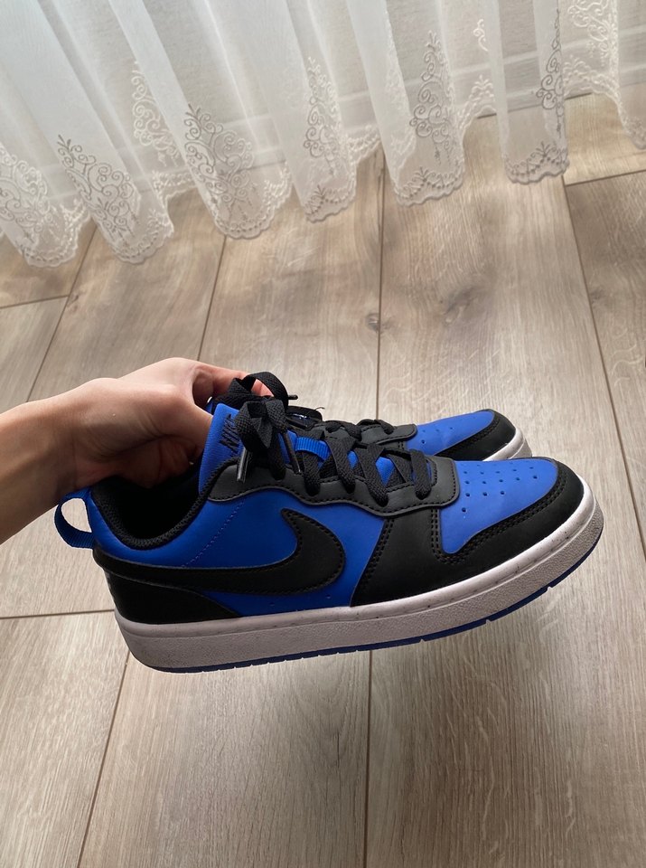 Mavi Siyah Nike Ayakkabı - Görsel 5