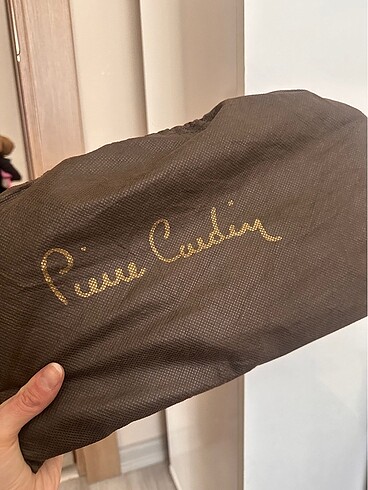 36 Beden kahverengi Renk Pierre Cardin ayakkabı çanta takım
