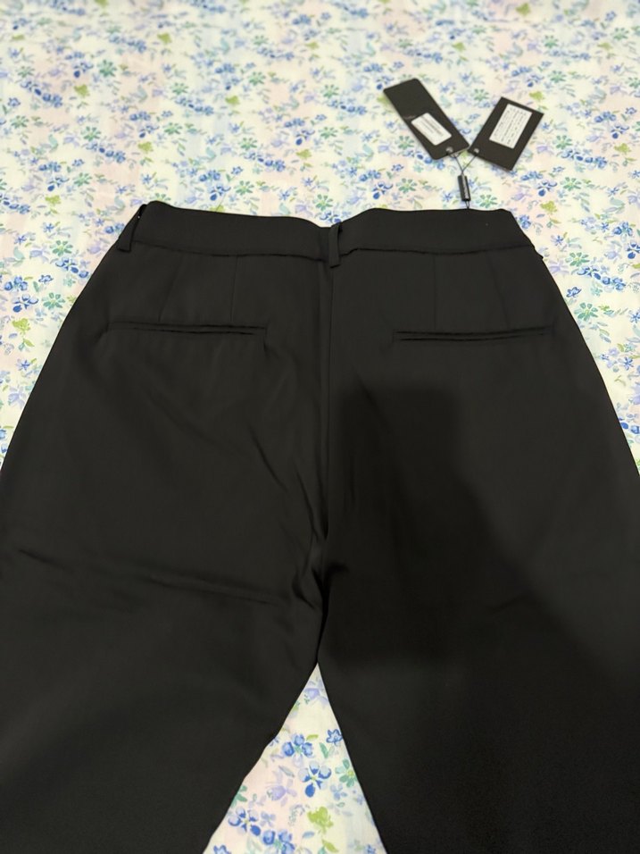 Siyah Erkek Kumaş Pantolon Midi Boy - Görsel 4